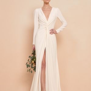 NEW Reformation Gatsby Dress Ivory Size 0